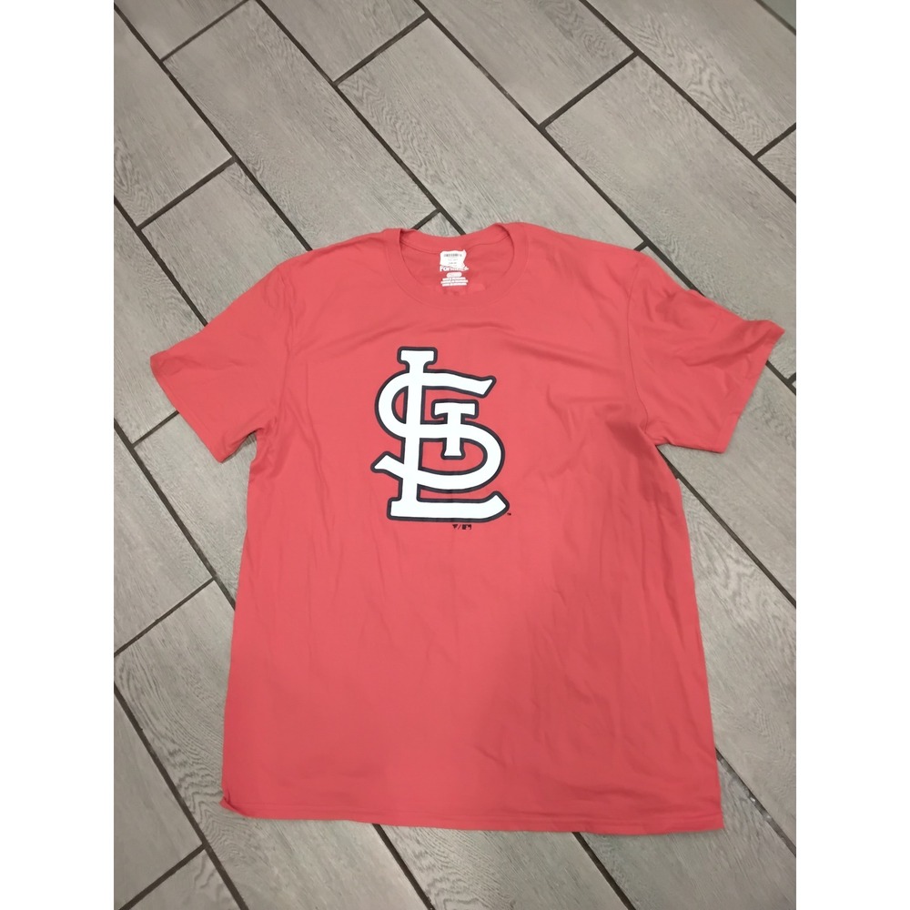Fanatics St Louis Cardinals Goldschmidt 46 Baseball Jersey T Shirt‎ Coral XL